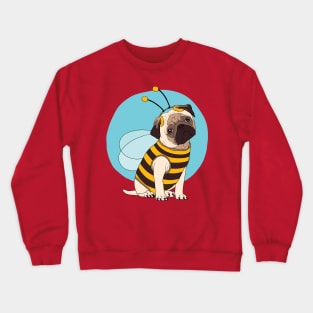 Pug Bee Crewneck Sweatshirt